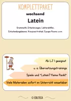 Vorschau - Spiele - Wachsendes Komplettpaket Latein ab Lernjahr 1 - Deckblatt
