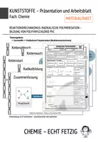 Vorschau - Arbeitsblätter - Radikalische Polymerisation - Bildung von Polyvinylchlorid PVC - Materialpaket - Deckblatt