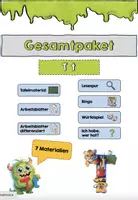 Vorschau - Arbeitsblätter - Tt Gesamtpaket Materialpaket - Deckblatt