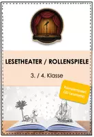 Vorschau - Arbeitsblätter - Großes Lesetheater-Bundle – 20 Rollenspiele zur Leseförderung (Klasse 3–5; DaZ-geeignet) - Deckblatt