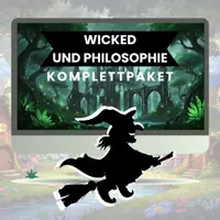 Vorschau - Arbeitsblätter - Wicked und Philosophie KOMPLETTPAKET - Deckblatt