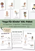 Vorschau - Bildkarten - Yoga für Kinder XXL-Paket | Kinderyoga in Kita & Vorschule | Yogaübungen, Achtsamkeitsübungen & Entspannungsübungen - Deckblatt