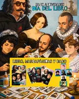 Vista previa - Unidades / Secuencias / Situaciones de Aprendizaje - Pack Día del Libro completo: actividades, dado literario y marcapáginas - Portada