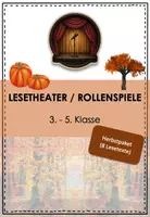 Vorschau - Arbeitsblätter - Lesetheater-Paket Herbst – 8 Rollenspiele zur Leseförderung (Klasse 3–5, DaZ-geeignet) - Deckblatt