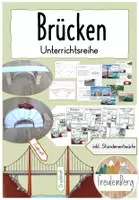 Vorschau - Stundenentwürfe - Brücken - GESAMTPAKET - Klasse 2/3/4 (inkl. Stundenentwürfe) - Deckblatt
