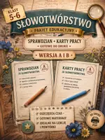 zapowiedź - Pakiet materiałów - słowotwórstwo - obwoluta