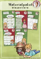 Vorschau - Arbeitsblätter - Wiese Grundschule | Materialpaket Wiesentiere Sachunterricht Klasse 2-4 - Deckblatt