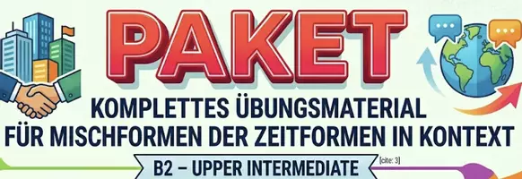 Vorschau - Arbeitsblätter - Advanced Learners PAKET B2-C1 - Deckblatt