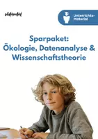 Vorschau - Unterrichtsreihen - Ökologie, Datenanalyse & Wissenschaftstheorie inkl. Klausuren | Biologie Oberstufe – KOMPLETTPAKET (Sek II) | - Deckblatt