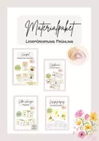 Vorschau - Arbeitsblätter - Materialpaket: Leseförderung Frühling - Deckblatt