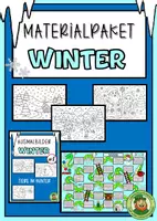 Vorschau - Unterrichtsreihen - Materialpaket WINTER - Deckblatt