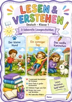 Vorschau - Arbeitsblätter - Materialpaket Lesen & Verstehen – Klasse 1 - Deckblatt