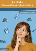 Vorschau - Arbeitsblätter - Materialpaket - Lerntheke: Rezepte (Vorgangsbeschreibung) - Deckblatt