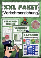 Vorschau - Arbeitsblätter - Verkehrserziehung Fahrradprüfung - Deckblatt