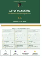 Vorschau - Prüfungsvorbereitung - 🎓 Abitur-Trainer 2026 Bio: 15 Mini-Klausuren mit Erwartungshorizont - Deckblatt