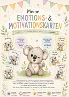 Vorschau - Bildkarten - Materialpaket Koala - Deckblatt