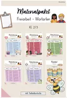 Vorschau - Spiele - Materialpaket: Freiarbeit - Wortarten (Kl. 2/3) - Deckblatt
