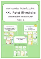 Vorschau - Arbeitsblätter - XXL Einmaleins (Wachsendes 1x1 Materialpaket) - Deckblatt