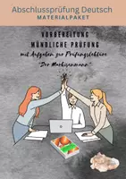 Vorschau - Arbeitsblätter - Materialpaket "Mündliche Prüfung Deutsch RSA 2026" mit Lektüre "Der Markisenmann - Deckblatt