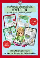 Vorschau - Arbeitsblätter - wachsendes Materialpaket Lesereise zu Themen des Sachunterrichts - Deckblatt