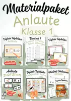 Vorschau - Arbeitsblätter - Materialpaket: Anlaute lernen Klasse 1 - Deckblatt