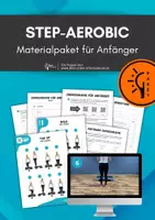 Vorschau - Arbeitsblätter - Step Aerobic ⎮ Grundschritte - Materialpaket für Klasse 5 bis 13 - Deckblatt