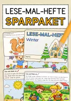 Vorschau - Arbeitsblätter - Lesemalhefte SPARPAKET (Deutsch/DaF/DaZ) - Deckblatt