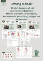 Vorschau - Unterrichtsreihen - Atmung kompakt – Atemluft, Gasaustausch und Lungengesundheit verstehen - Kompakt-Bundle mit Arbeitsblättern, Kartenmaterial, Beschriftung, Lösungen und S/W-Versionen - Deckblatt