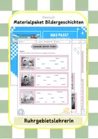 Vorschau - Arbeitsblätter - Materialpaket - Bildergeschichten - Deckblatt