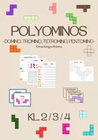 Vorschau - Mal- und Bastelvorlagen - Materialpaket - Polyominos - Deckblatt