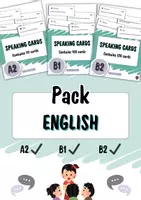 Vorschau - Arbeitsblätter - English speaking cards – A2 + B1 + B2 (350+ Karten) - Deckblatt