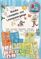 Vorschau - Arbeitsblätter - Bundle_Lesespaziergänge & Lesespiele Klasse 2 - Deckblatt
