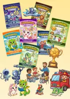 Vorschau - Unterrichtsreihen - DAS GROSSE 1x1-TRAINER GESAMTPAKET: 7 Editionen (504 Seiten) – Kleines & Großes Einmaleins + Division inkl. Knick-Trick & Urkunden - Deckblatt