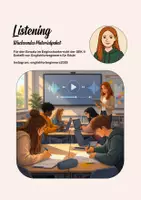 Vorschau - Arbeitsblätter - Materialpaket Listening Oberstufe - Deckblatt