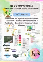 Vorschau - Arbeitsblätter - Materialpaket: Fotosynthese (Präsi, AB, Experiment, Tafelmaterial, KWR, Lösungen) - Deckblatt