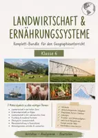 Vorschau - Stundenentwürfe - Landwirtschaft in Europa - Komplettpaket - Deckblatt