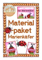 Vorschau - Arbeitsblätter - Marienkäfer: Materialpaket Marienkäfer - Deckblatt
