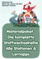 Vorschau - Stundenentwürfe - Stoffwechsel der Hauptnährstoffe - Hammermann bei 32km - Deckblatt