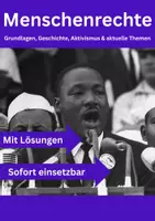 Vorschau - Arbeitsblätter - Menschenrechte (Arbeitsheft) - Deckblatt