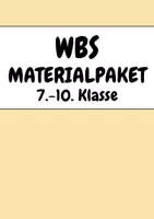 Vorschau - Stundenentwürfe - Materialpaket - WBS 7er-10er - Deckblatt