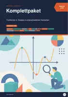 Vorschau - Arbeitsblätter - Anwendungsaufgaben Funktionen 4. Grades komplett - Deckblatt