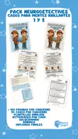 Vista previa - Unidades / Secuencias / Situaciones de Aprendizaje - PACK NEURODETECTIVES. CASOS PARA MENTES BRILLANTES ( 2 CUADERNOS) - Portada