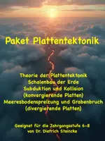 Vorschau - Arbeitsblätter - Materialpaket Plattentektonik - Deckblatt