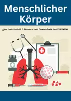 Vorschau - Arbeitsblätter - Menschlicher Körper, Gesundheit & Krankheiten 🫀 Biologie Sekundarstufe 1 Bundle - Deckblatt