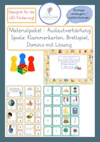 Vorschau - Stationenlernen - Auslautverhärtung - Materialpaket - Klasse 3-4 - Spiele - Deckblatt