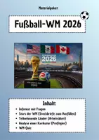 Vorschau - Arbeitsblätter - Fußball-WM 2026 – Materialpaket - Deckblatt