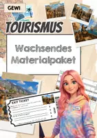 Vorschau - Stundenentwürfe - Materialpaket: Tourismus - Deckblatt