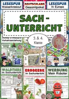 Vorschau - Stundenentwürfe - Sachunterricht Klasse 3 4 - Deckblatt