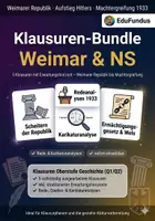 Vorschau - Klassenarbeiten - Klausurpaket Weimarer Republik & Aufstieg Hitlers – Oberstufe Geschichte - Deckblatt