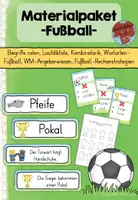 Vorschau - Arbeitsblätter - Materialpaket Fußball (WM 2026) - Deckblatt